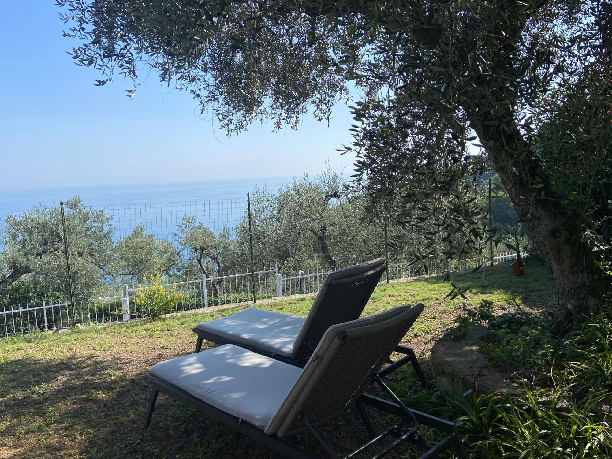 Ligurien Marina Dˋandora Ferienwohnung 100Qm Mit Meerblick Exterior foto